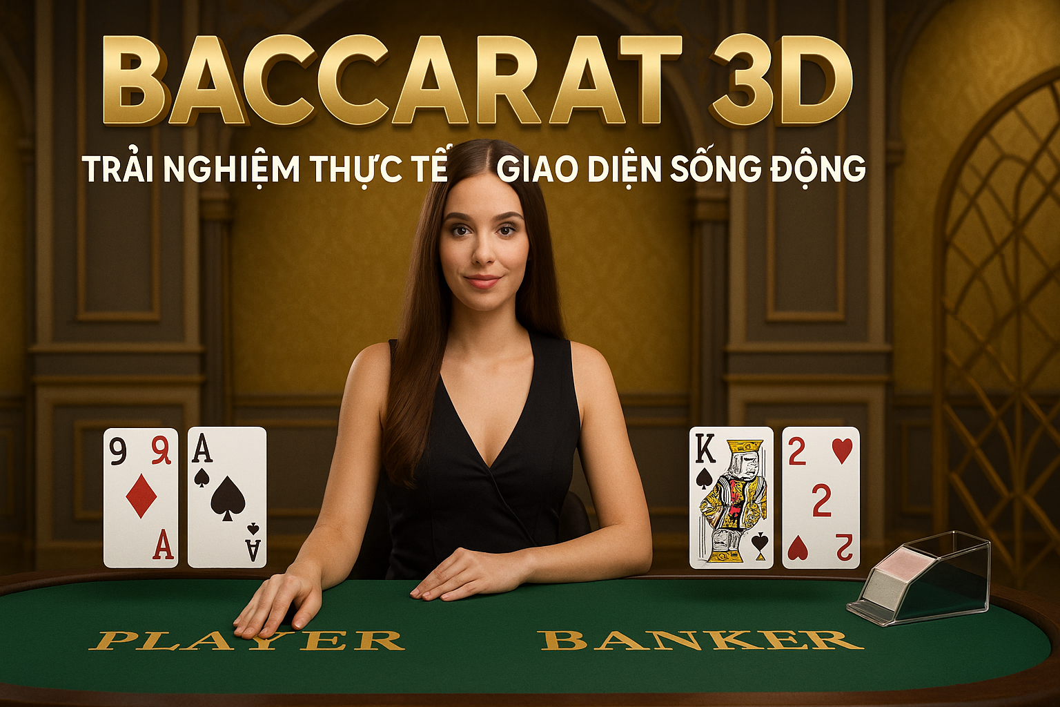 Baccarat 3D – Trải Nghiệm Thực Tế, Giao Diện Sống Động | Đỉnh Cao Casino Online