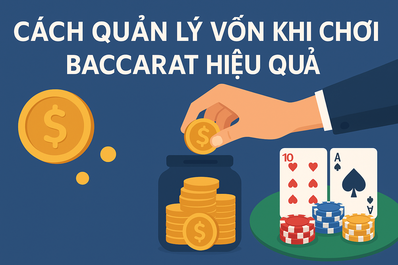 Cách Quản Lý Vốn Khi Chơi Baccarat Hiệu Quả | Chiến Lược An Toàn 2025