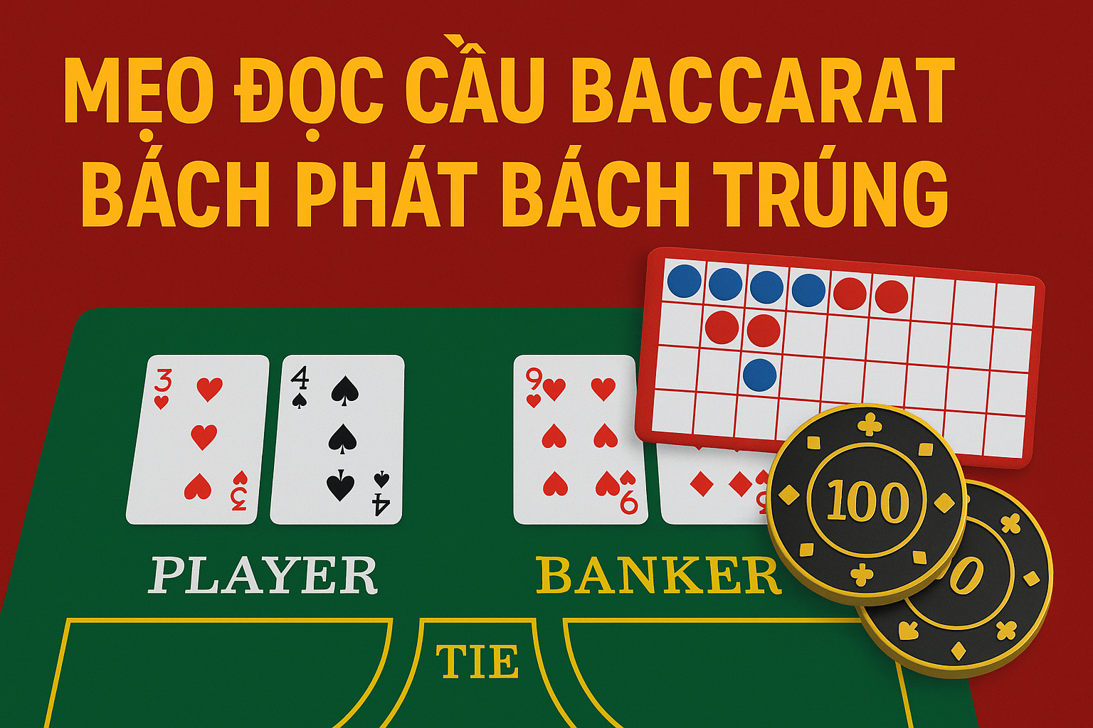 Mẹo Đọc Cầu Baccarat – Bách Phát Bách Trúng: Bí Quyết Từ Cao Thủ