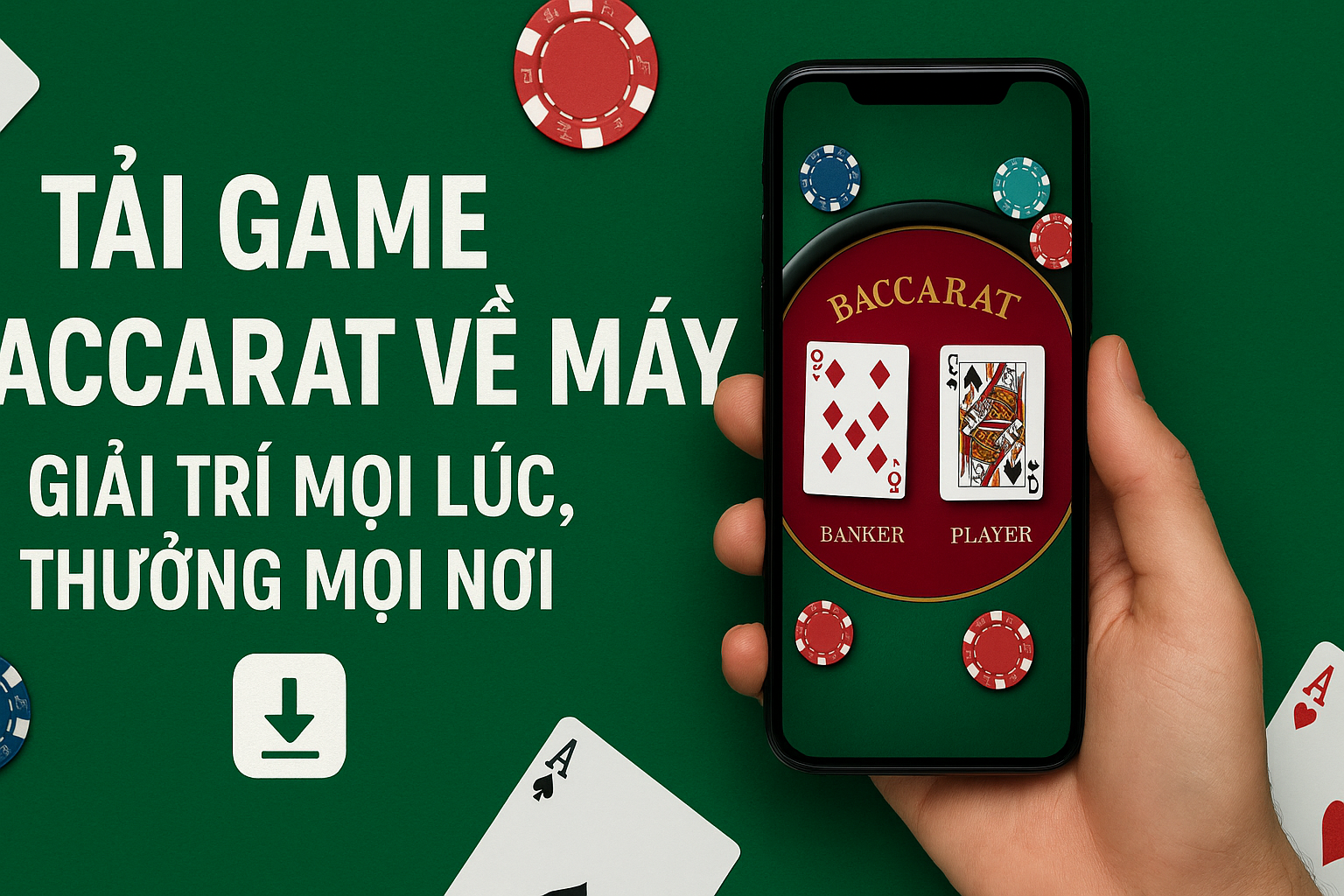 Tải Game Baccarat Về Máy – Giải Trí Mọi Lúc, Thưởng Mọi Nơi